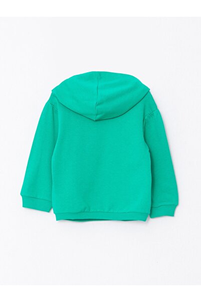 LC Waikiki Hooded Long Sleeve Basic Baby Girl Sweatshirt and Pants Set of 2