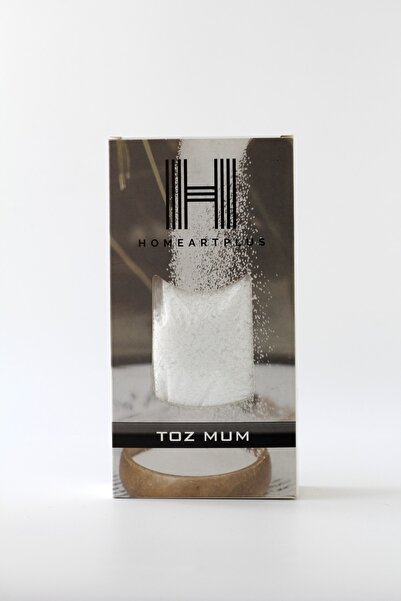 homeartplus Toz Mum Beyaz Renk 300gr