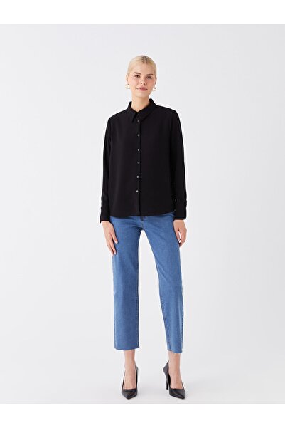 LC Waikiki Hosszú ujjú tömör női ing