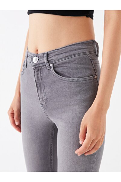 LC Waikiki Super Skinny Fit Damen-Jeanshose mit hoher Taille