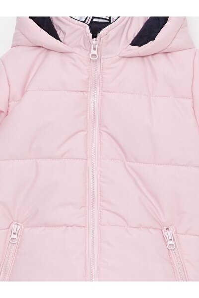 LC Waikiki Kapucnis Basic lány pufferkabát