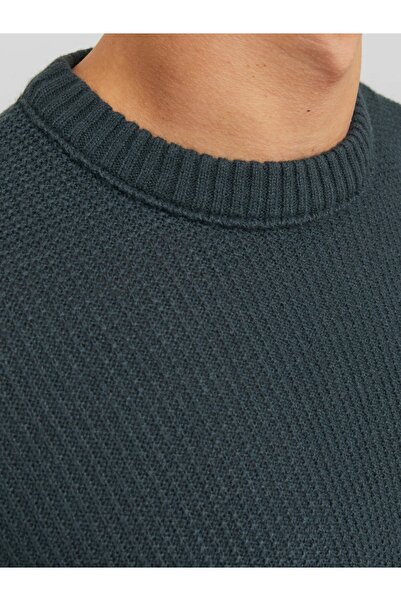 Jack & Jones Ανδρικό πλεκτό φούτερ με λαιμόκοψη - 12243116