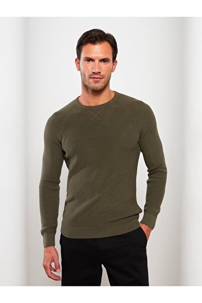 LC Waikiki Strickpullover für Herren – Langarm, Rundhalsausschnitt