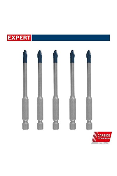 Bosch Expert HEX-9 5 adet 5 mm Sert Seramik Delme Ucu 2608900598