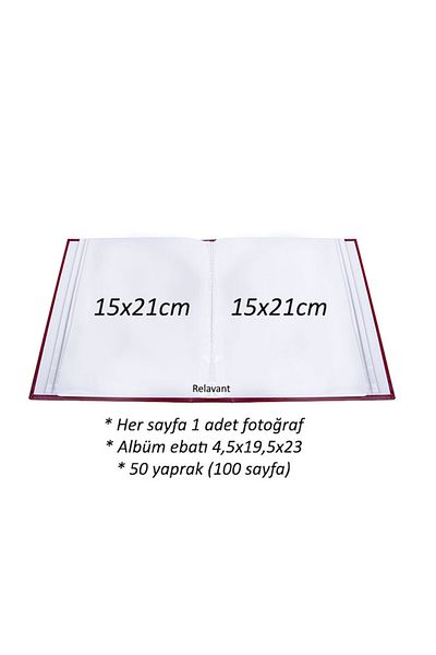 Relavant 15x21 Φωτογραφικό Άλμπουμ 200 Πίζα και Σχέδιο Άιφελ
