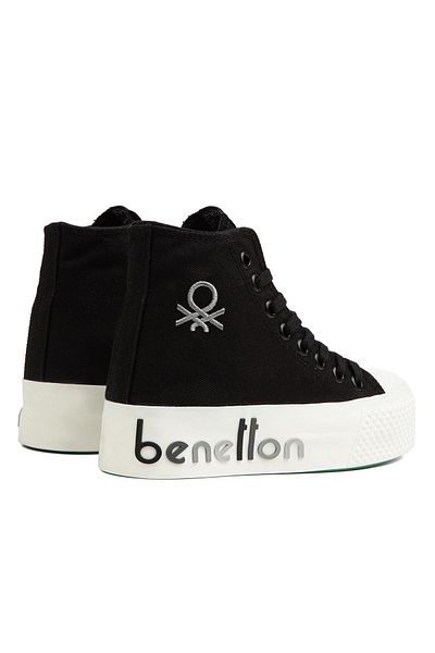 Benetton ®|| BN-30945 - Black - Women's Sports Shoes