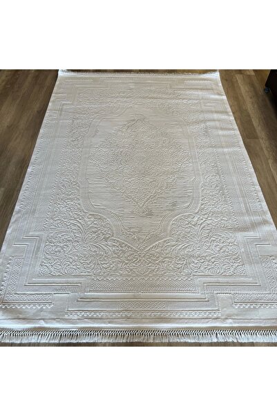 İpek Halı Blossom 13453 Beyaz Modern Salon Halısı