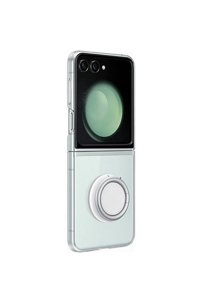 Samsung Galaxy Z Flip 5 Ring Case - Transparent