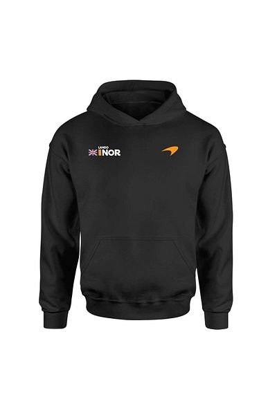 NSJ SPORTIVE Lando Norris Tag Black Hoodie