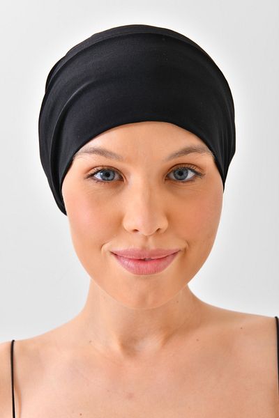 mirach Pool Cap Sea Cap Black Swimming Cap