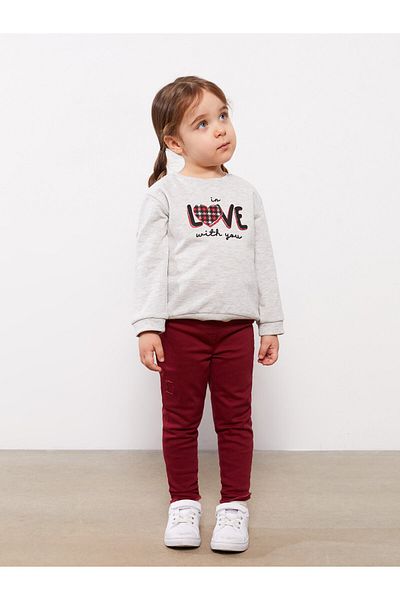 LC Waikiki LCW Baby Basic Gabardine Baby Girl Pants