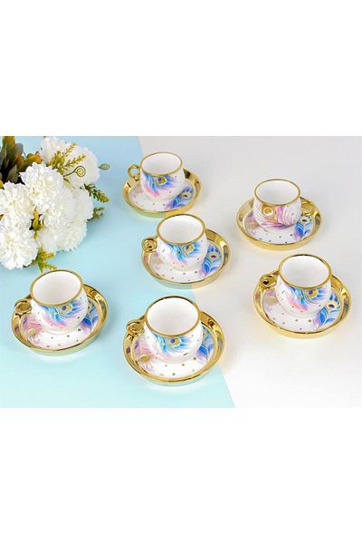 Sembol Gleam 6-Piece Coffee Set PUREBONE-044