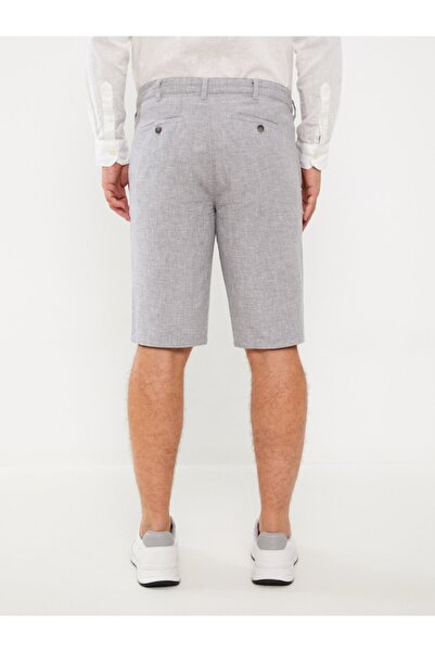 LC Waikiki Štandardné pánske šortky zo zmesi ľanu