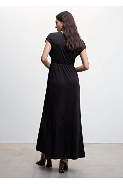 MANGO Woman Drape Detaylı Elbise
