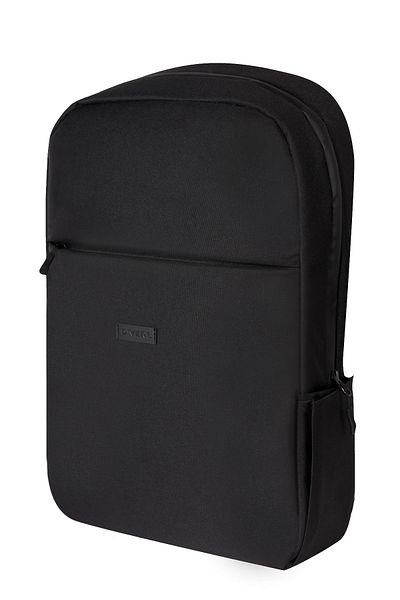 D'VERS Unisex Black Waterproof Daily Travel and School Backpack with Laptop Compartment