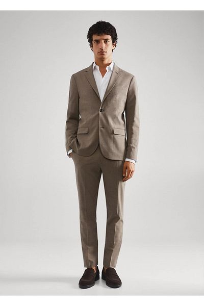 MANGO Man Super Slim Fit Blazer Jacket