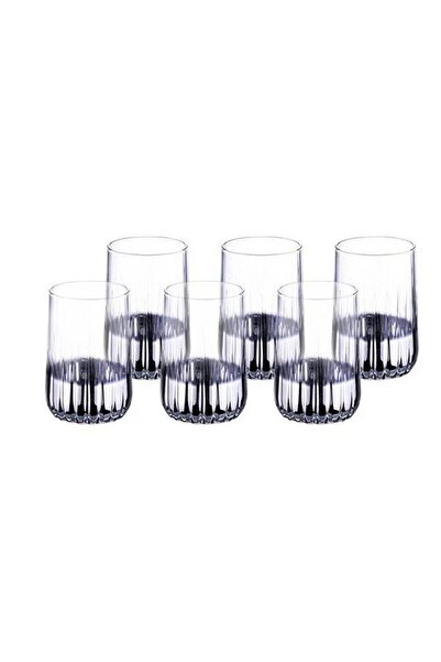 Bambum Vibe - Set of 6 Coffee Glasses Silver 135 ml