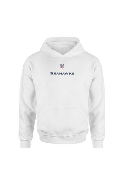 NSJ SPORTIVE Seattle Seahawks Iconic White Hoodie