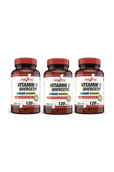 Nevfix Nevfix Vitamin C Resveratrol 3 Box 360 Tablets