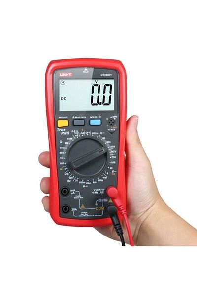 Unit مقياس رقمي متعدد صحيح Rms Dc 1000v Ac/dc 20a Ut890d+