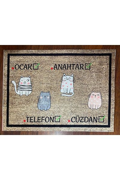 yok yok evim eve dair her şey Reminder Door Mat