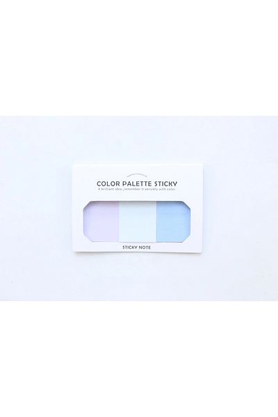 Padme studio Adhesive Note Paper| Post-it 1 Piece (Package) (Colors Will Be Sent Randomly)