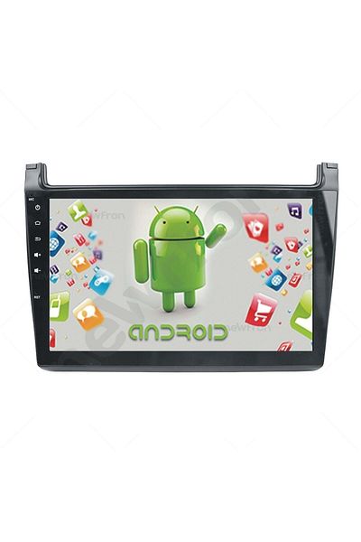 Noiser VW Polo 2008-2015 ANDROID TEAP FRAME (9 INCH) - SOCKET - CANBAS