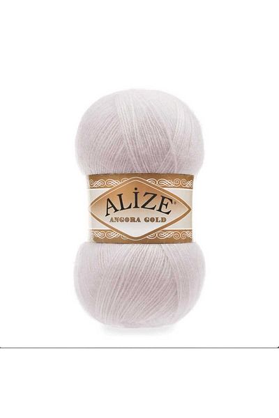 Alizee 2 Pieces Angora Gold Hand Knitting Thread