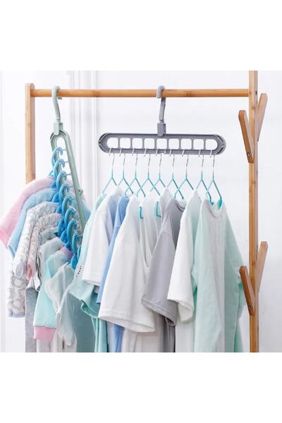 Homy Pazar Organizator multifuncțional pentru dulap, cuier magic pentru haine...