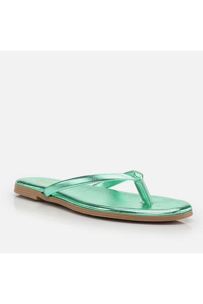 Yaya by Hotiç Women's Fistic Green Slippers 01TEY269760A810