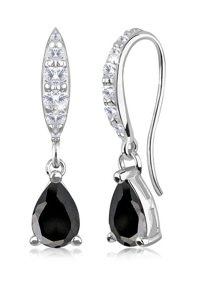 ELLI Ohrringe Tropfen Zirkonia 925 Silber