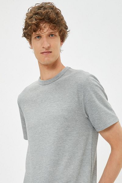 Koton Men's Gray T-Shirt