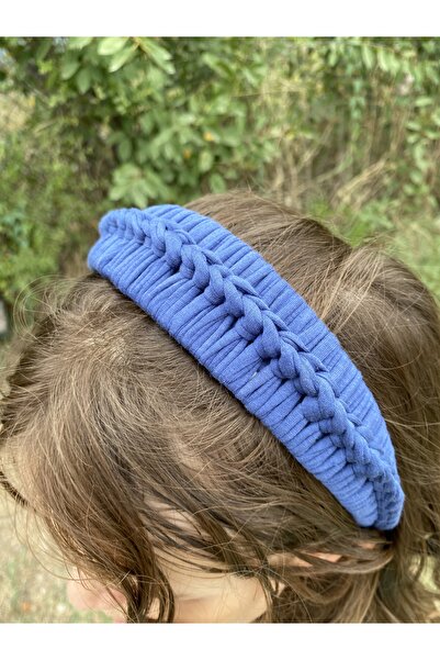 Nevdusha Design تاج محبوك بمظهر سلسلة من القطن الممشط