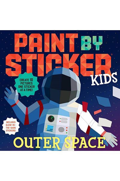Workman Publishing Paint By Sticker Kids: Outer Space