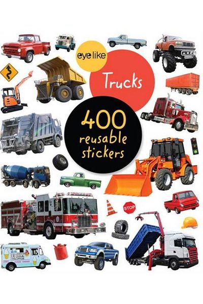 Workman Publishing Eyelike Stickers Trucks