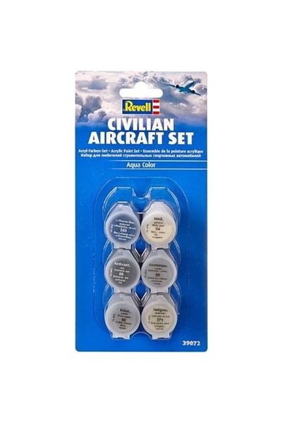 REVELL Daliashops Paint Set Civil Aircraft - 39072 Star Collection 542167