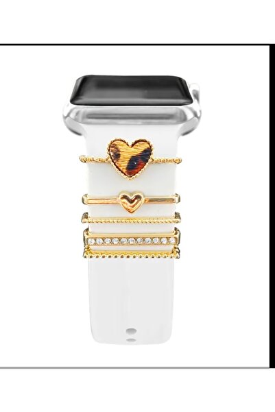 FirstModel Charm 20 Mm / 22 Mm Silikon Ve Apple Watch Silikon Kordonlar Için ...