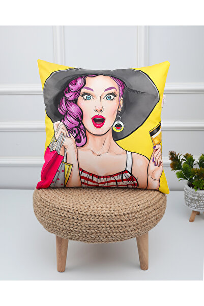 menesahome Husă de pernă, husă de pernă, husă cu model, pernă pentru femei, p...