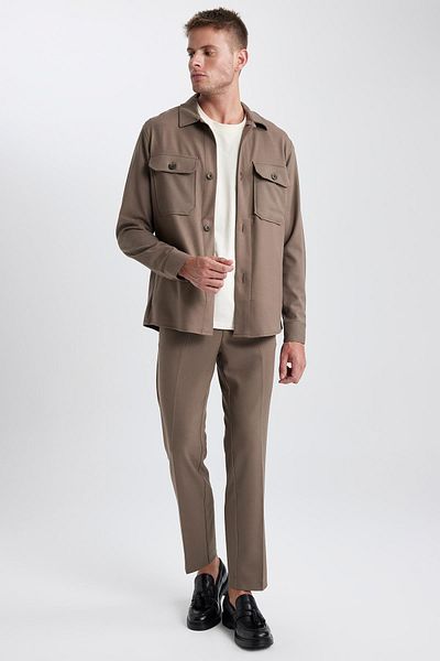 DeFacto Jogger Straight Leg All-Way Stretch Trousers A9943ax23au