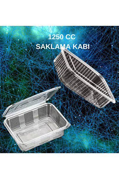 Voice Packaging Plastik Sızdırmaz Kap 1250cc Kullan At Tek Kullanımlık Plasti...