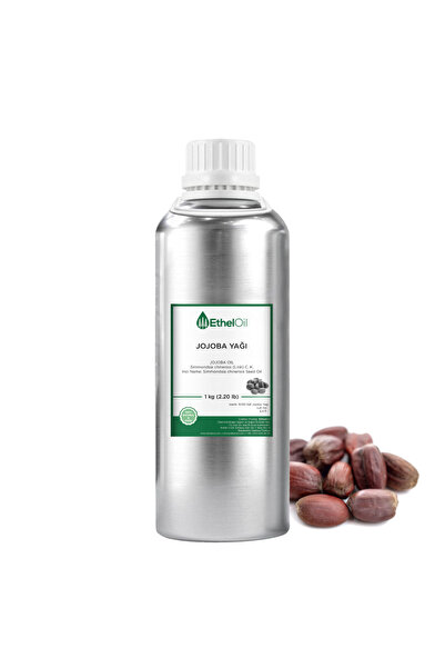 Etheloil Jojoba Sabit Yağı - - 1 Kg - %100 Saf Ve Doğal Sabit Yağ – Üretici F...