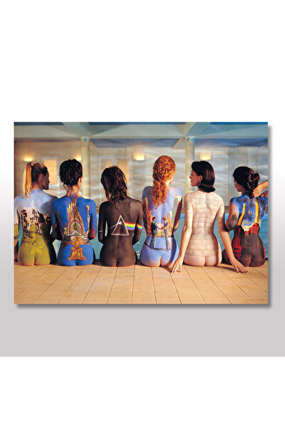 Bedeko Ahşap Tablo 25cm X 35cm Pink Floyd Albüm Kapakları Ve Kızlar