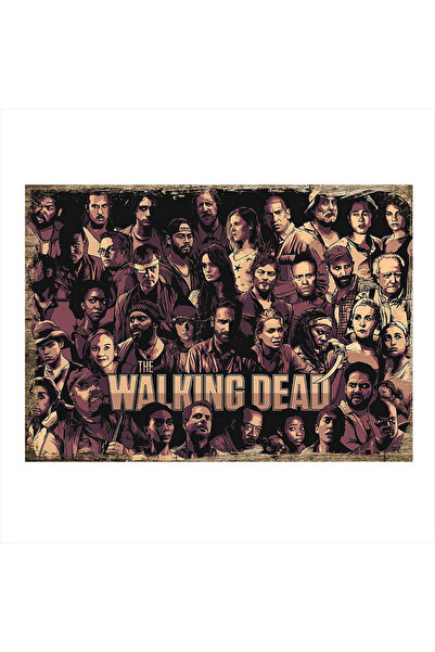 Bedeko Ahşap Tablo The Walking Dead