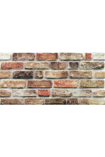 Pandekor 5 Adet (2,5M2) X Tuğla Desenli 3 Boyutlu Renkli Strafor Köpük Duvar Kaplama Paneli (BR-508)