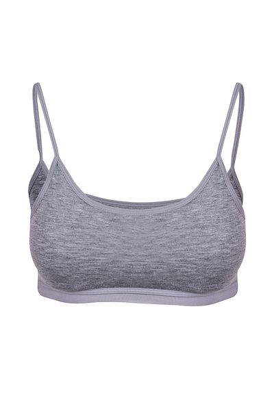 BSM Women's Thin Strap Cotton Padded Bustier