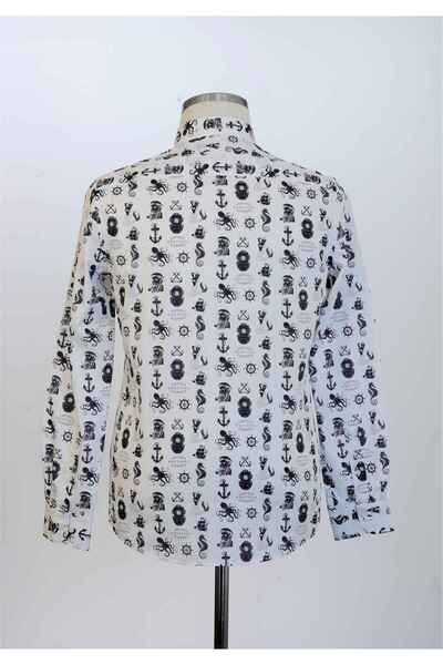 Paul Martin Canadian 100% Cotton Patterned Printed Digital Men's Shirt PM3436R29