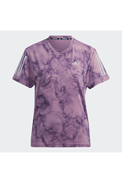 adidas Γυναίκες& # x27;s Own the Run AOP Tee XS