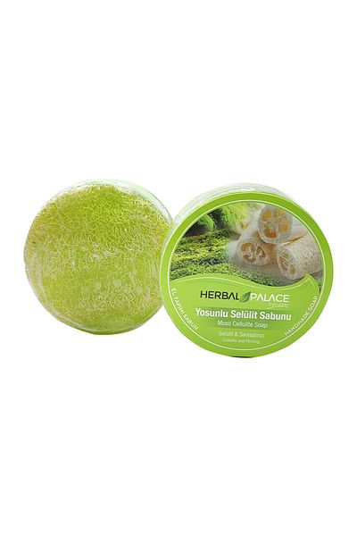 Herbal Palace Handmade Natural Fiber Seaweed Cellulite Soap 125 GrX 2 Cellulite Remover
