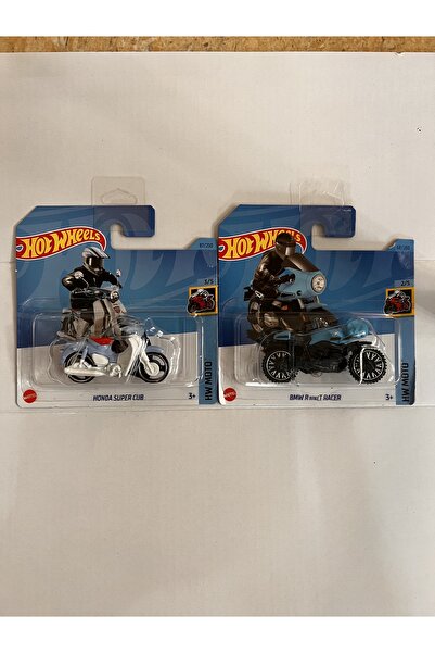 HOT WHEELS Bmw TH ve Honda Super Cub