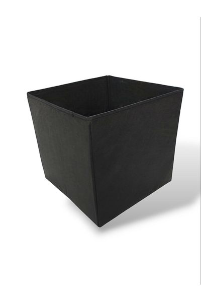 Balkan Room Black Multi-Purpose Closet Organizer Box Decorative Storage Box Shelf Organizer Large